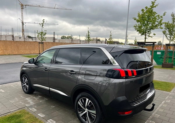 Peugeot 5008 cena 59500 przebieg: 175000, rok produkcji 2018 z Wrocław małe 254